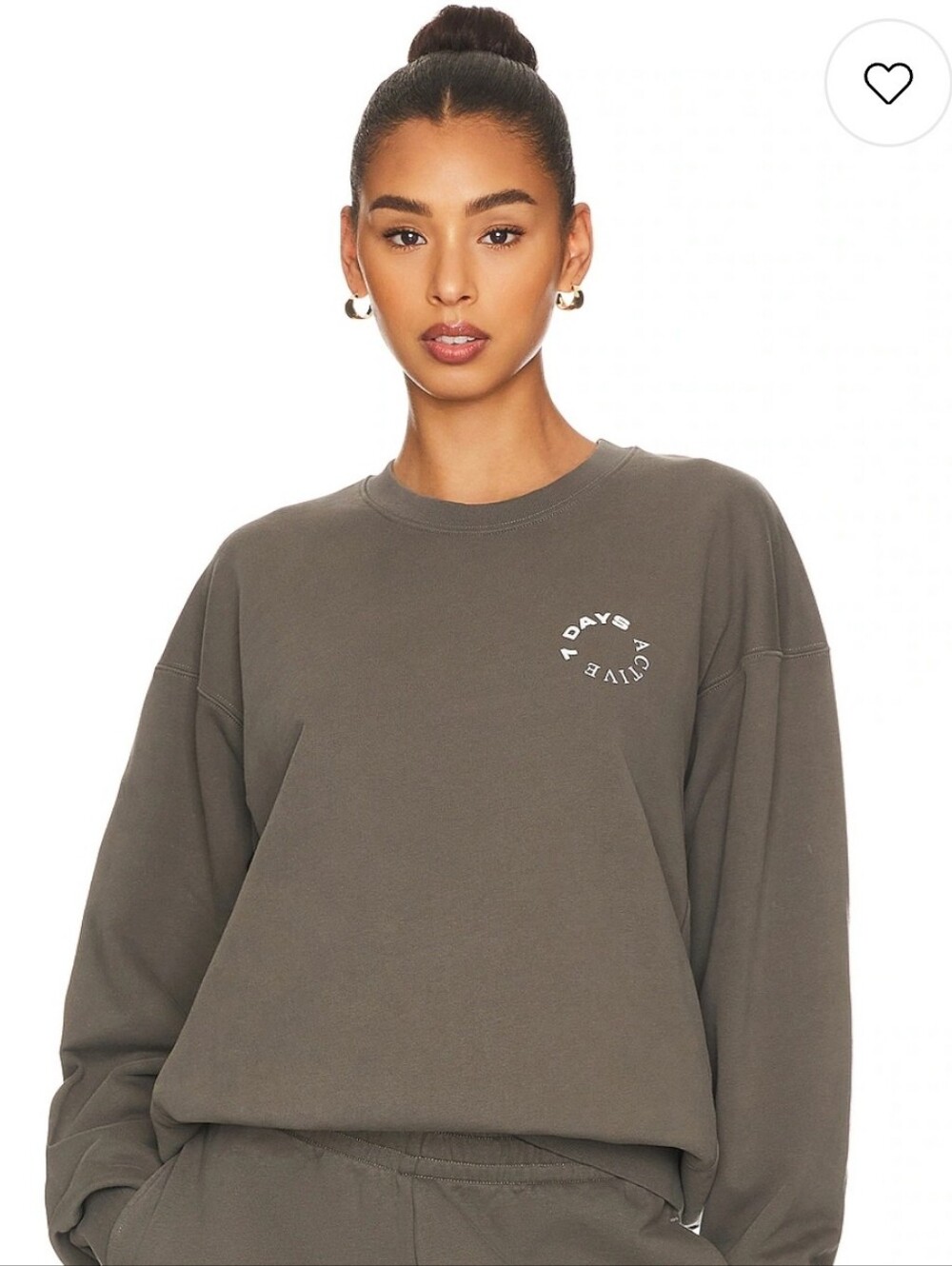 7 Days Active Crewneck Monday Sweatshirt Nwot Large Revolve